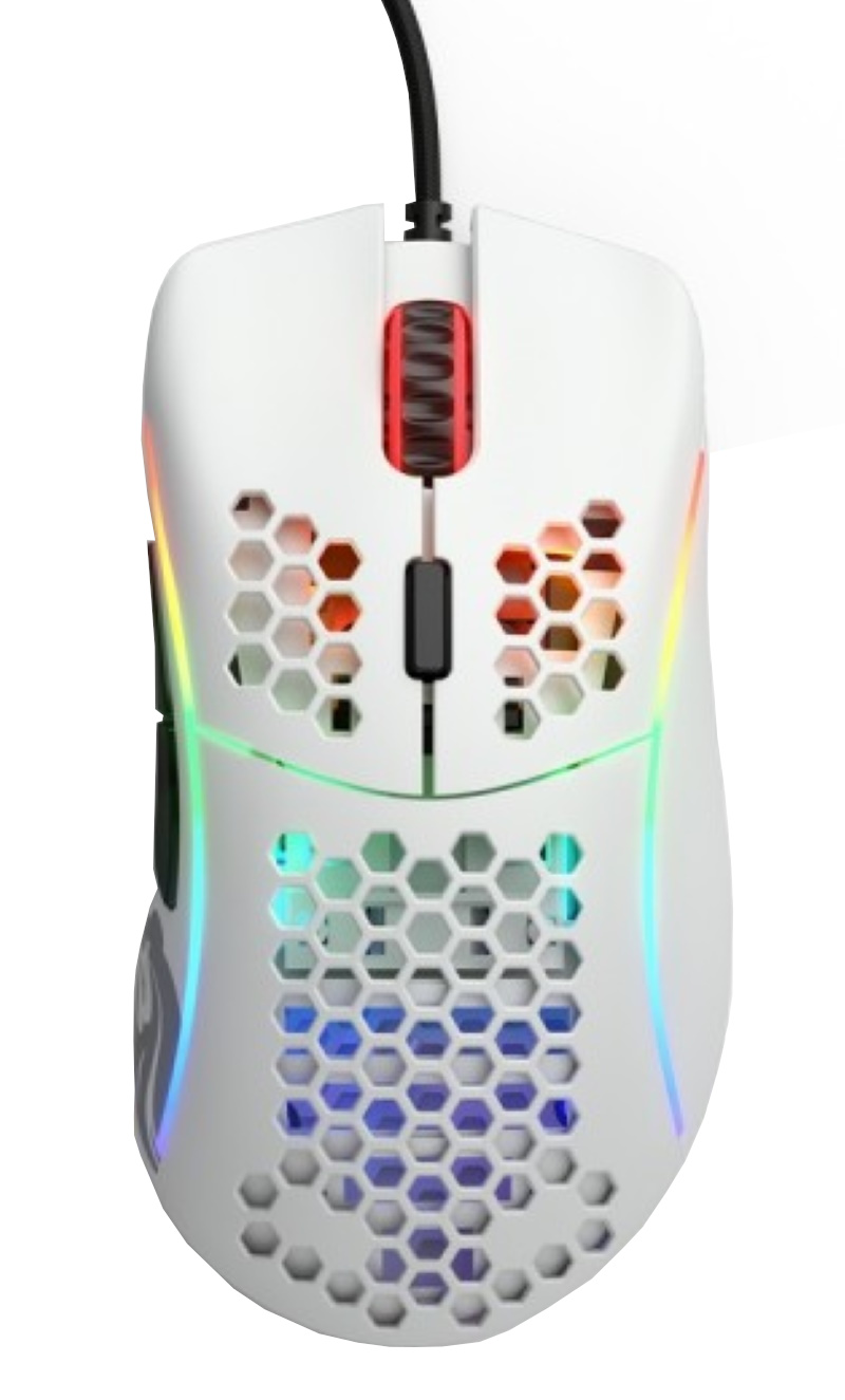 Kustom Pcs Glorious Model O Usb Rgb Optical Gaming Mouse Matte White