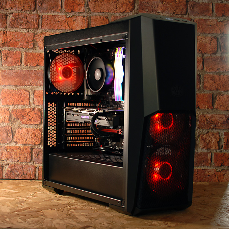 Kustom PCs Kustom MB500 RGB Ryzen 5 GTX 1060 SSD Refurbished Gaming PC