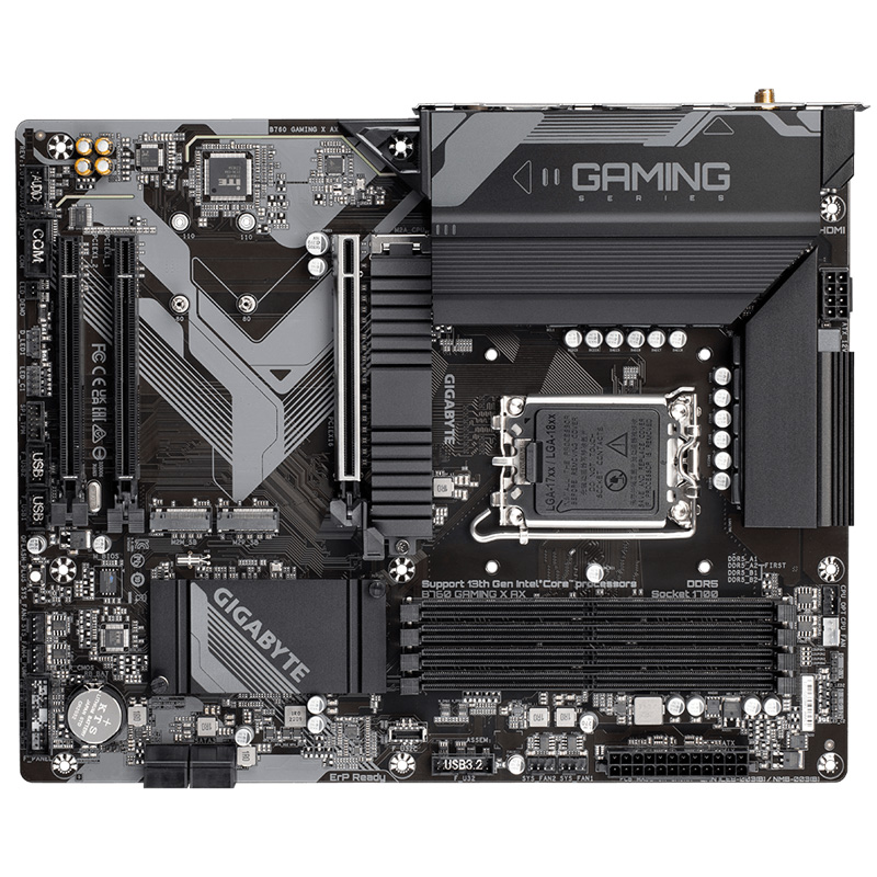 Gigabyte B760 GAMING X AX - Carte mère - ATX - Socket LGA1700 - Intel B760  - DDR5