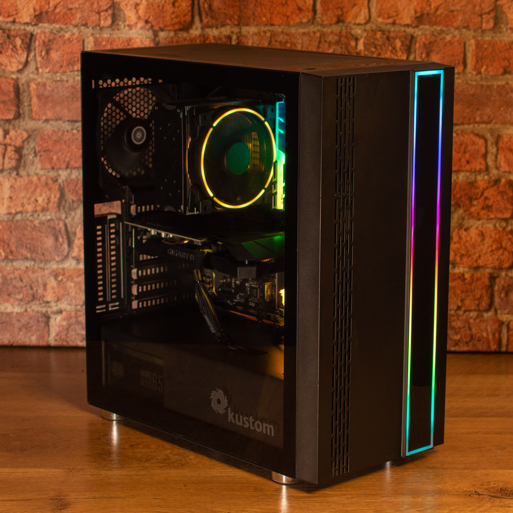 Kustom PCs - Kustom Outline Ryzen 5 GTX 1660 SUPER Refurbished Gaming PC
