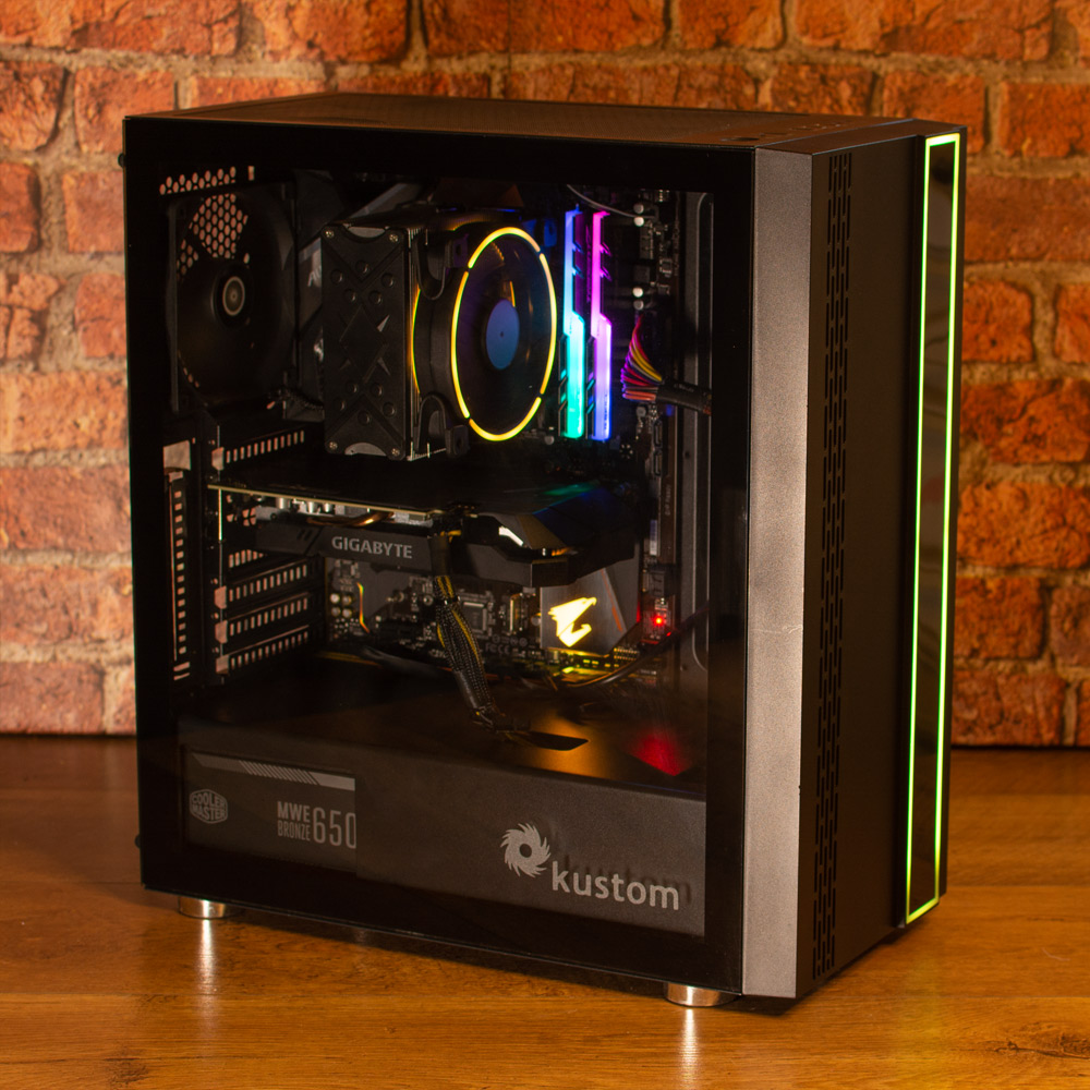 Kustom PCs - Kustom Outline Ryzen 5 GTX 1660 SUPER Refurbished Gaming PC