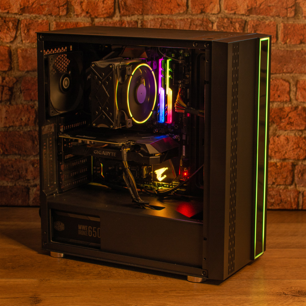 Kustom PCs - Kustom Outline Ryzen 5 GTX 1660 SUPER Refurbished Gaming PC