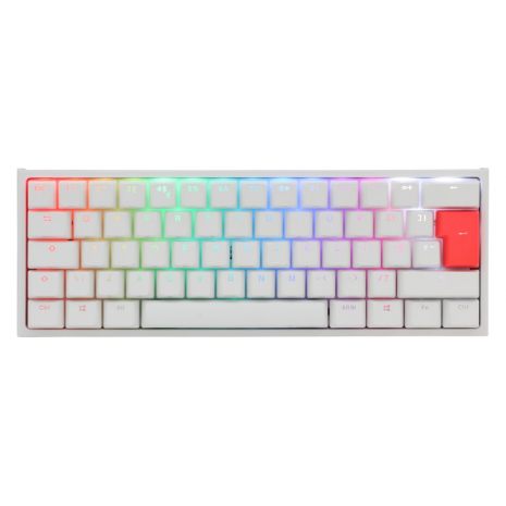 Kustom PCs - Ducky One2 Mini White RGB Keyboard DKON2061ST